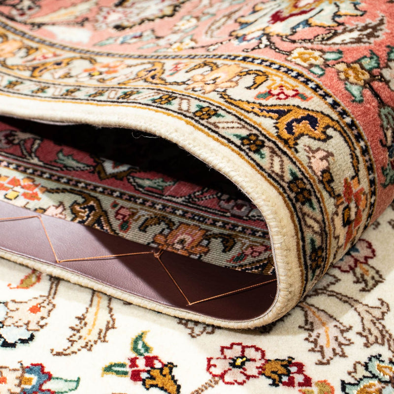 Perzisch tapijt - Tabriz - Royal - 204 x 154 cm - beige