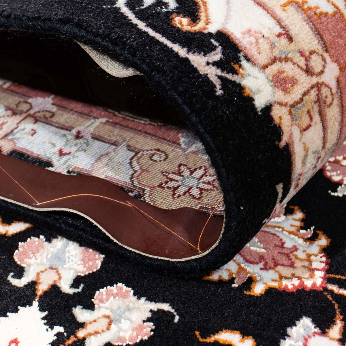 Perzisch tapijt - Tabriz - Royal - 233 x 173 cm - donkerblauw