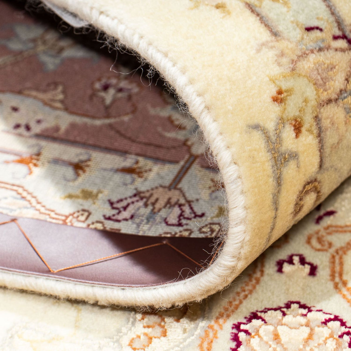 Perzisch tapijt - Tabriz - Royal - 195 x 153 cm - beige