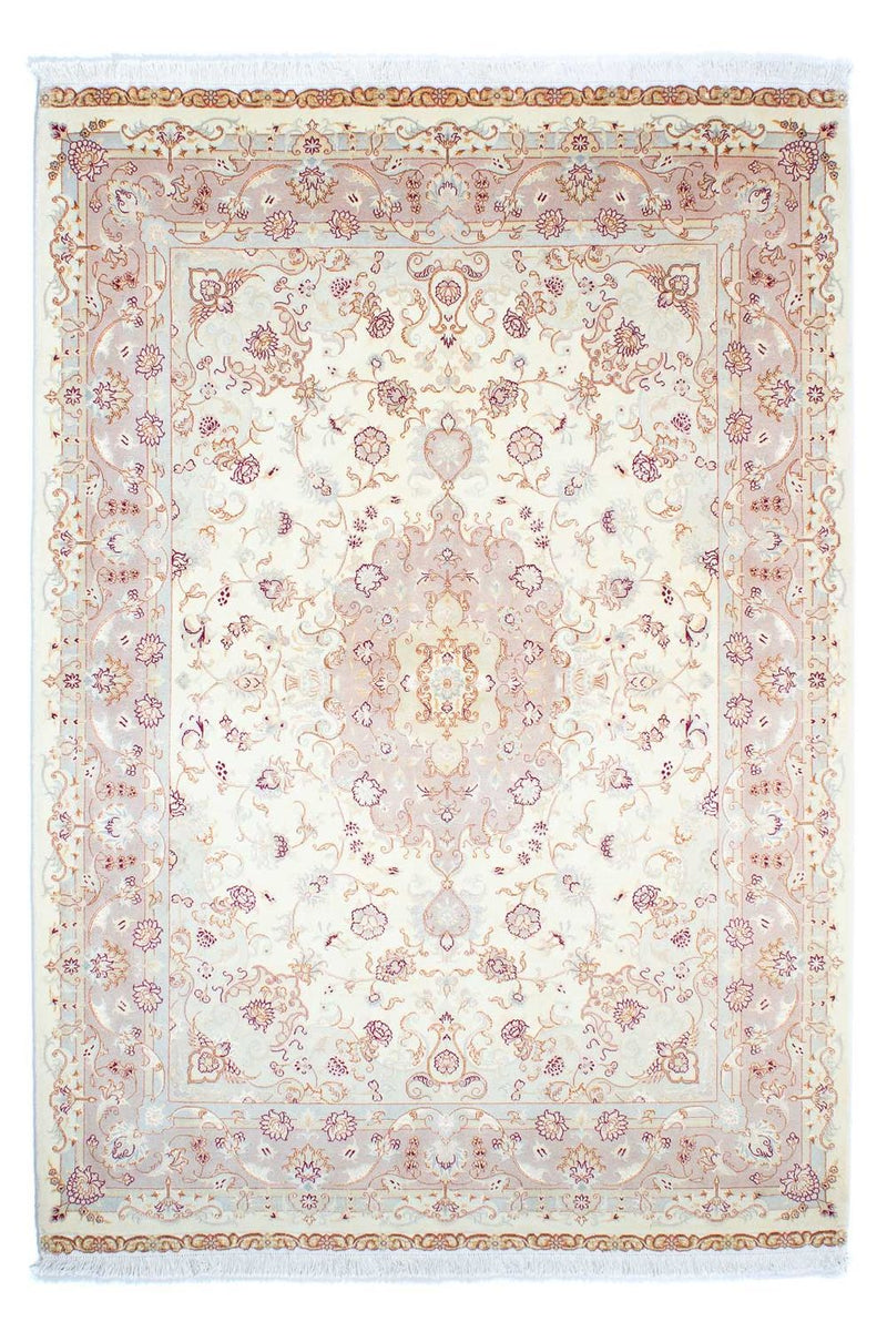 Perzisch tapijt - Tabriz - Royal - 245 x 170 cm - beige