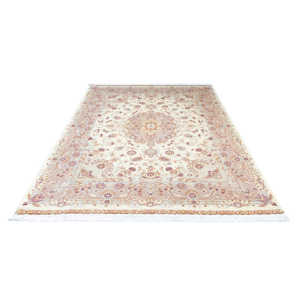Perzisch tapijt - Tabriz - Royal - 245 x 170 cm - beige