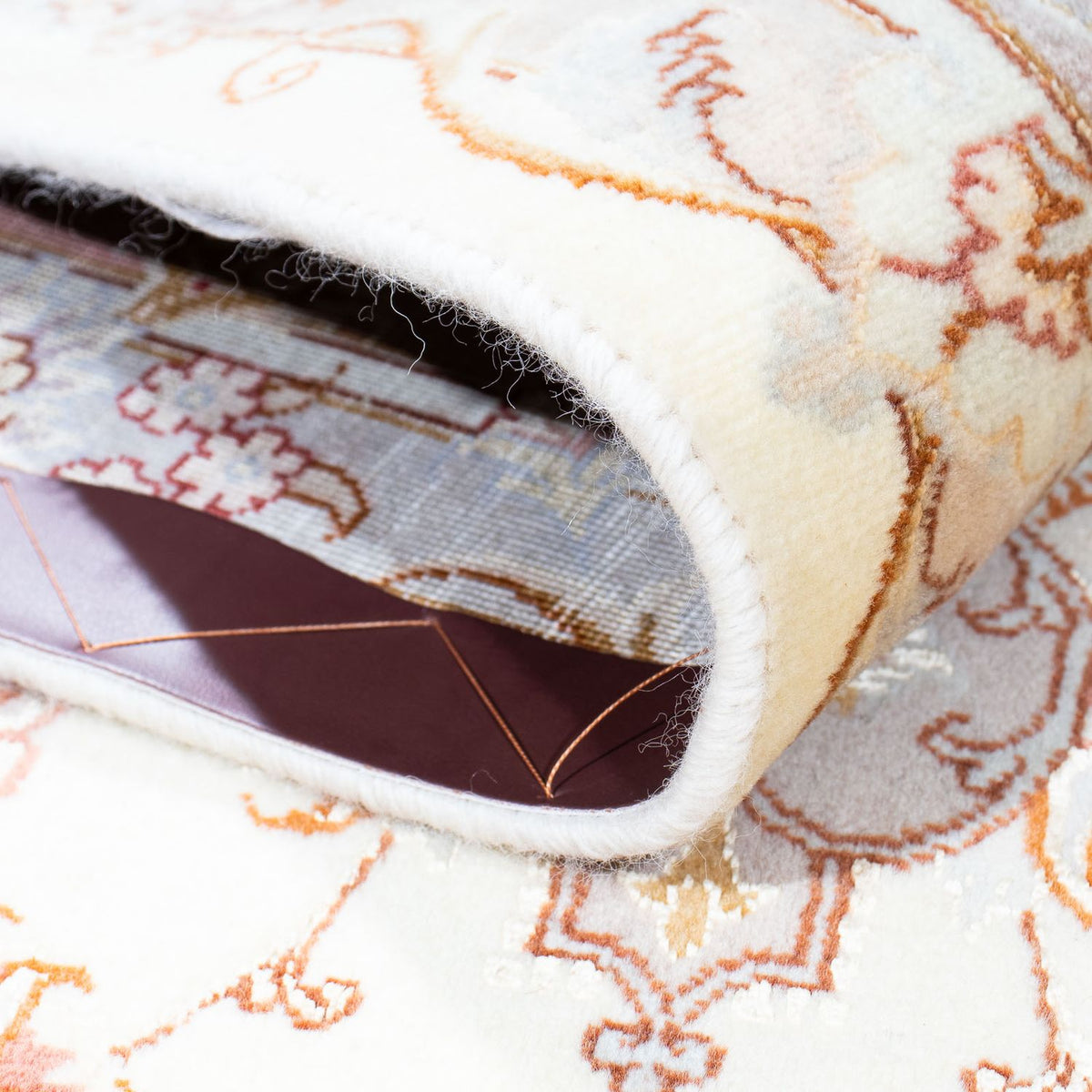 Perzisch tapijt - Tabriz - Royal - 243 x 171 cm - beige