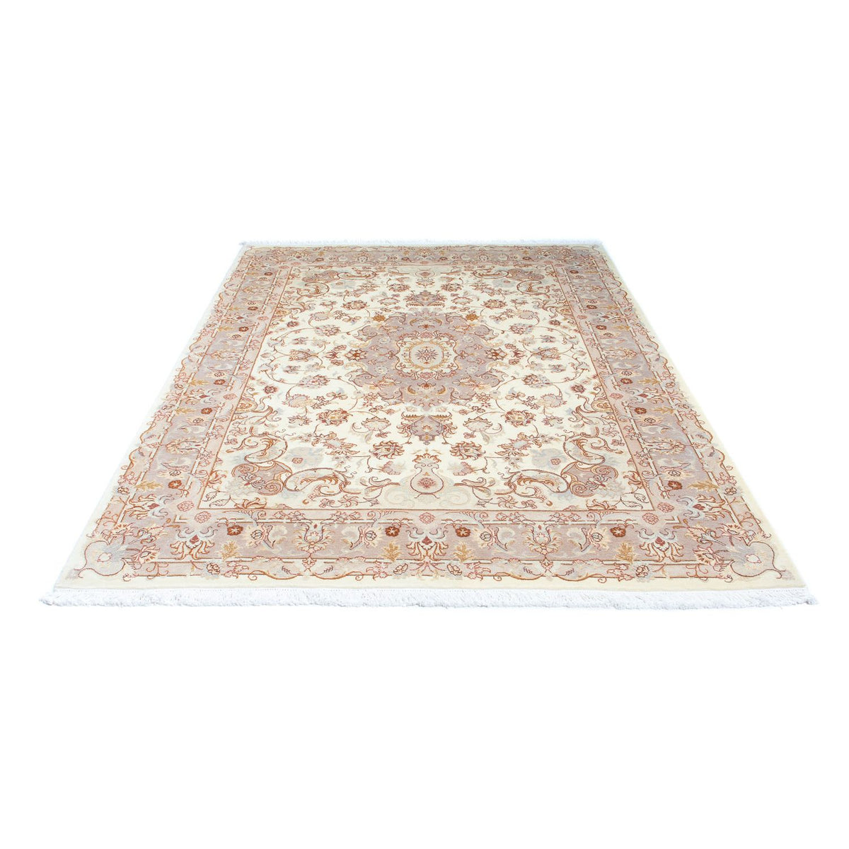 Perzisch tapijt - Tabriz - Royal - 243 x 171 cm - beige