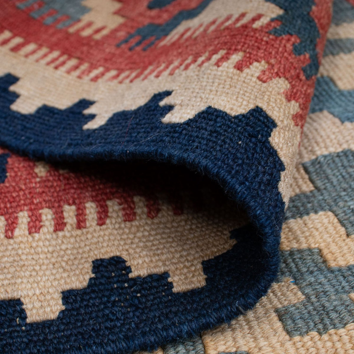 Kelim tapijt - Oosters - 170 x 126 cm - veelkleurig