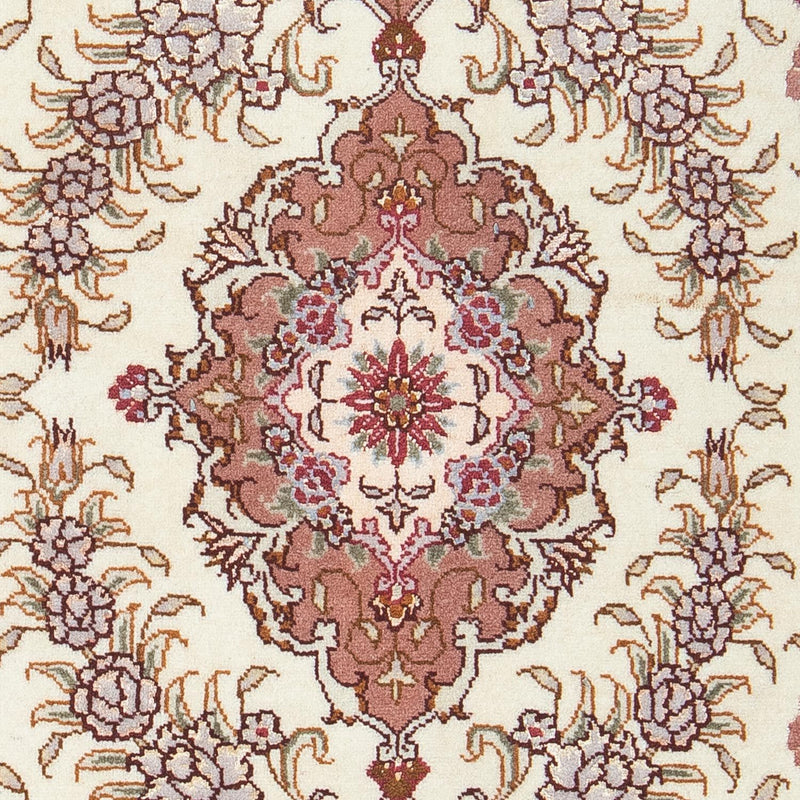 Perzisch tapijt - Tabriz - Royal - 93 x 61 cm - beige