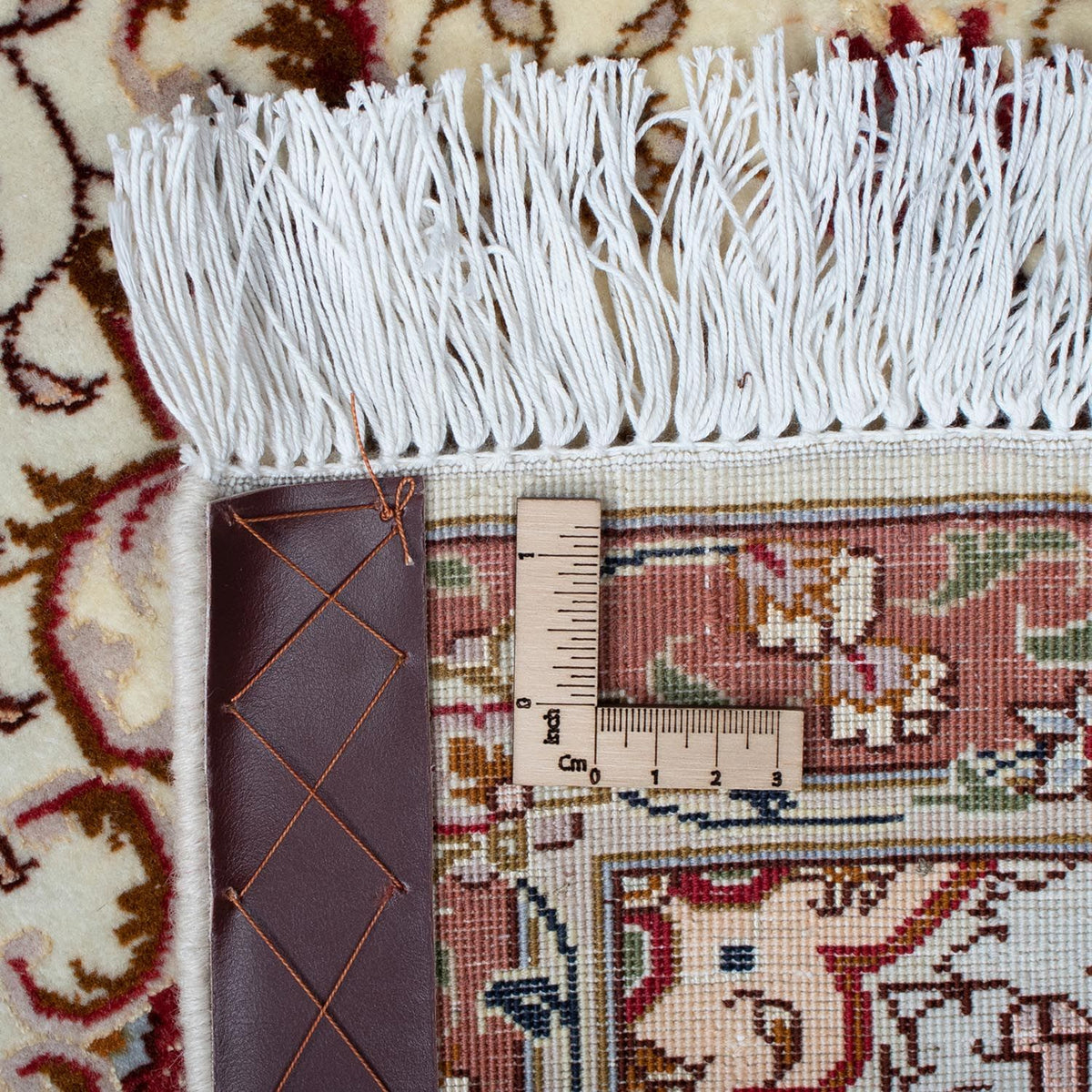 Perzisch tapijt - Tabriz - Royal - 93 x 61 cm - beige