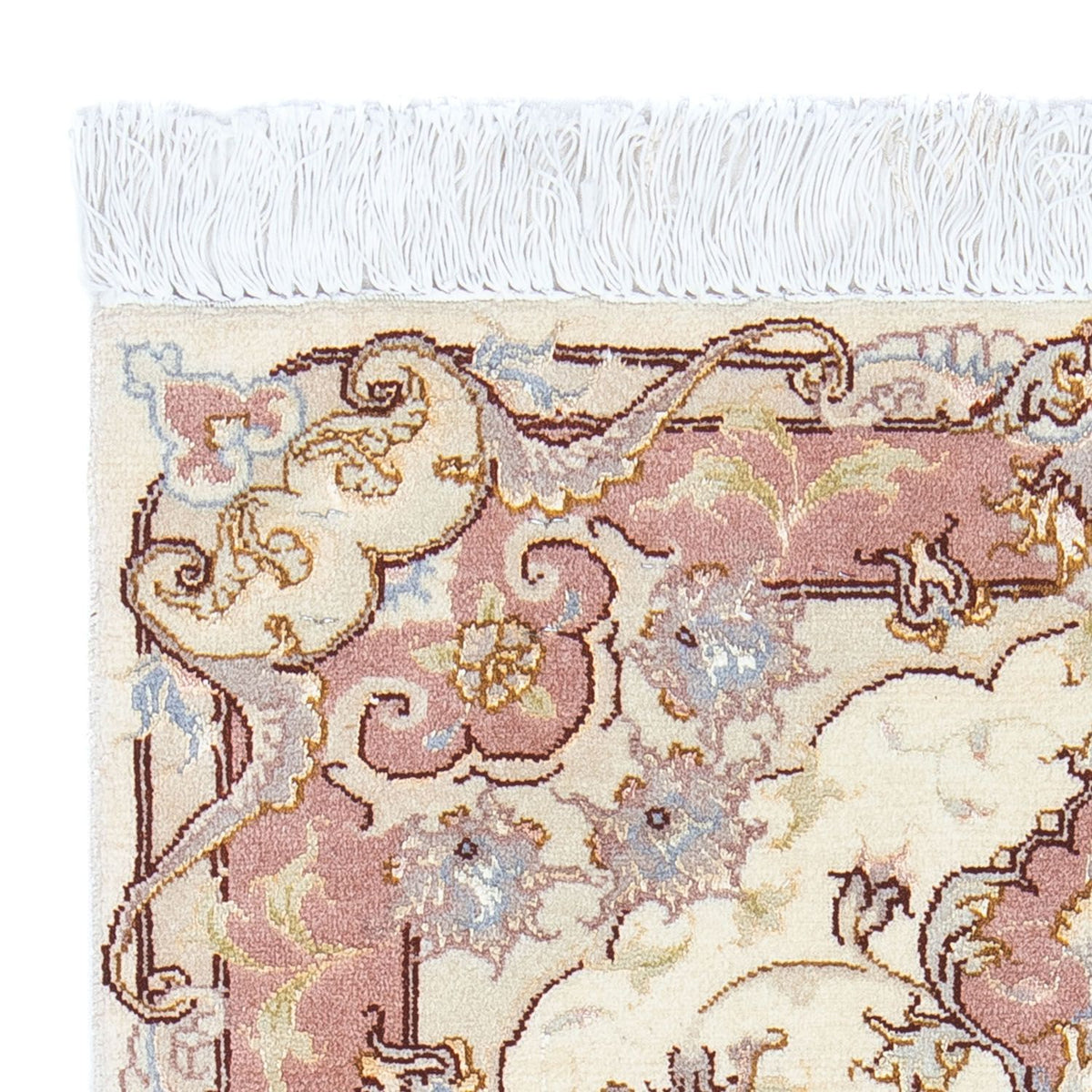 Perzisch tapijt - Tabriz - Royal - 89 x 60 cm - beige
