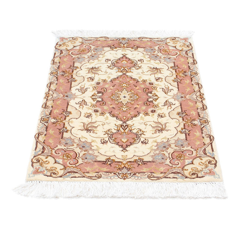 Perzisch tapijt - Tabriz - Royal - 89 x 60 cm - beige