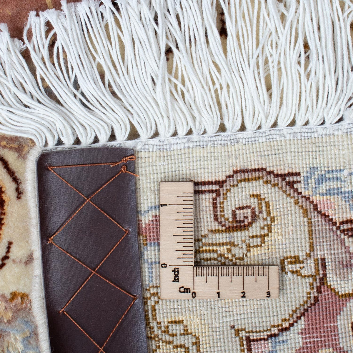 Perzisch tapijt - Tabriz - Royal - 89 x 60 cm - beige