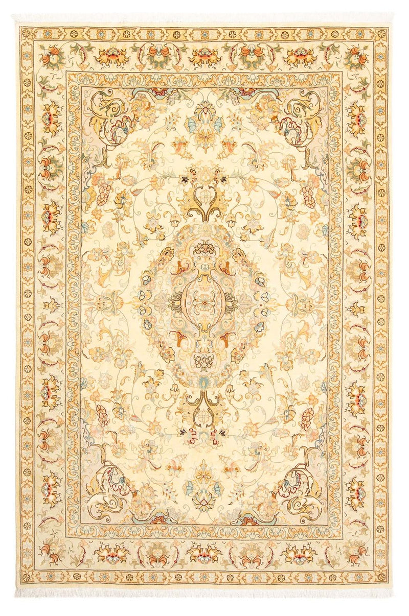 Perzisch tapijt - Tabriz - Royal - 307 x 198 cm - beige