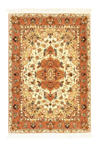 Perzisch tapijt - Tabriz - Royal - 144 x 100 cm - beige