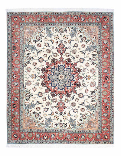 Tabriz - 50 Raj Tapijt 158x193cm - Perzisch tapijt