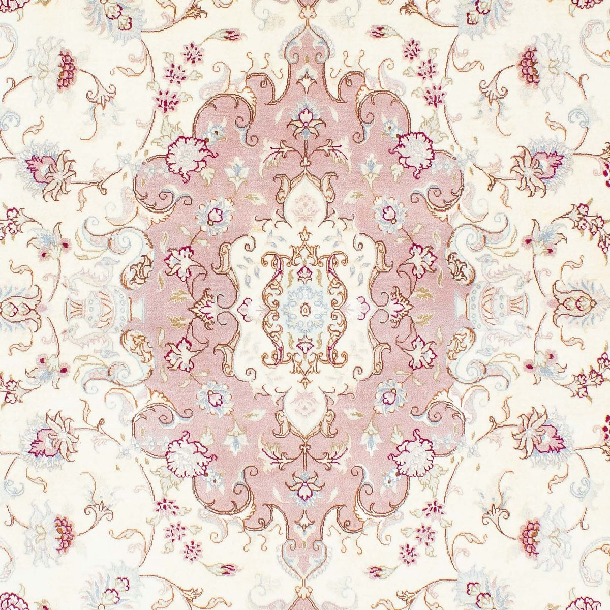 Perzisch tapijt - Tabriz - Royal - 246 x 167 cm - beige