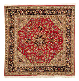 Perzisch tapijt - Tabriz - Royal vierkant  - 203 x 203 cm - rood