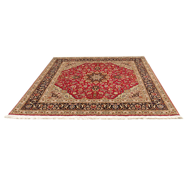 Perzisch tapijt - Tabriz - Royal vierkant  - 203 x 203 cm - rood