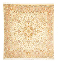 Perzisch tapijt - Tabriz - Royal vierkant  - 210 x 202 cm - beige