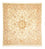 Perzisch tapijt - Tabriz - Royal vierkant  - 210 x 202 cm - beige