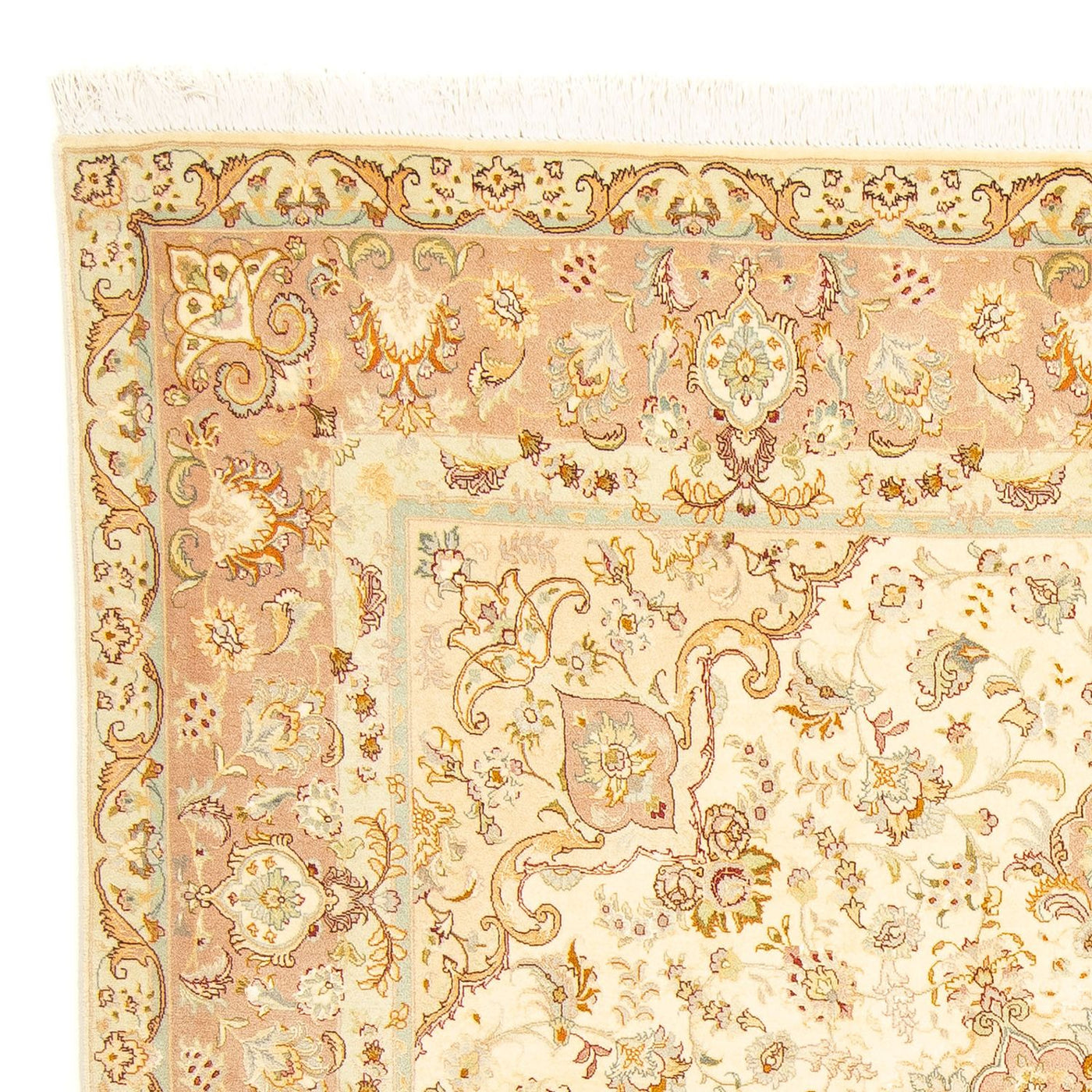 Tabriz - 50 Raj Tapijt 210x202cm - Perzisch tapijt
