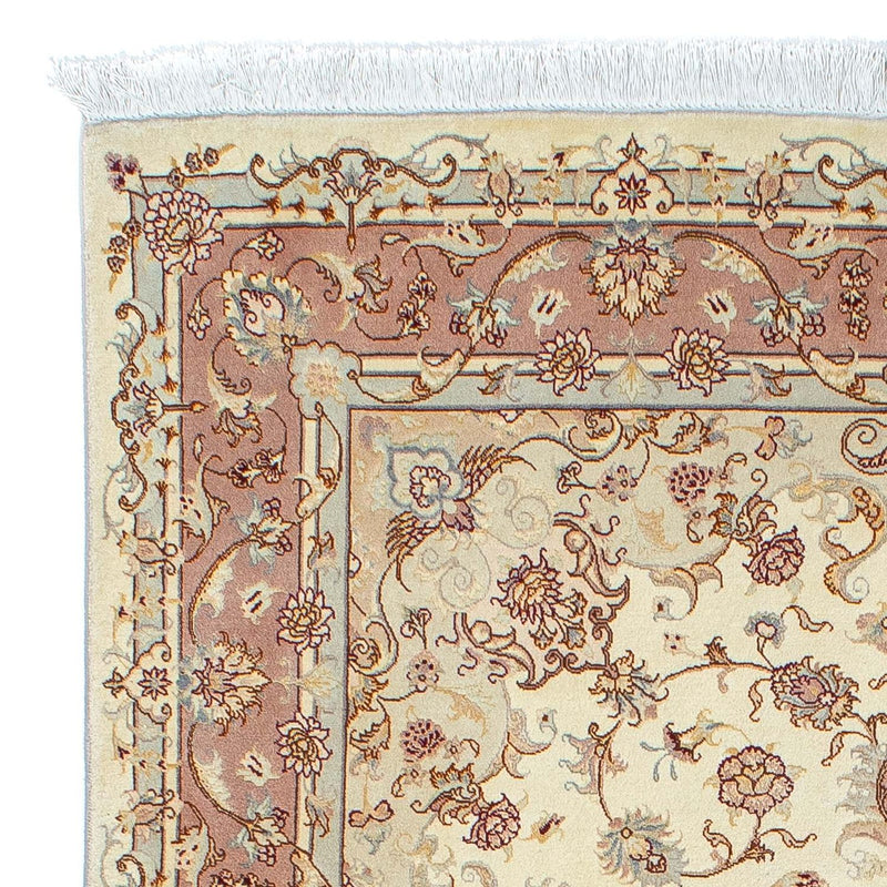 Perzisch tapijt - Tabriz - Royal - 196 x 149 cm - beige