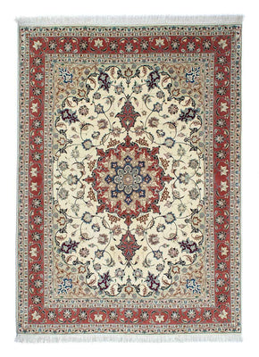 Perzisch tapijt - Tabriz - Royal - 201 x 156 cm - beige
