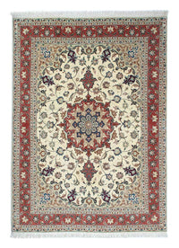 Perzisch tapijt - Tabriz - Royal - 201 x 156 cm - beige