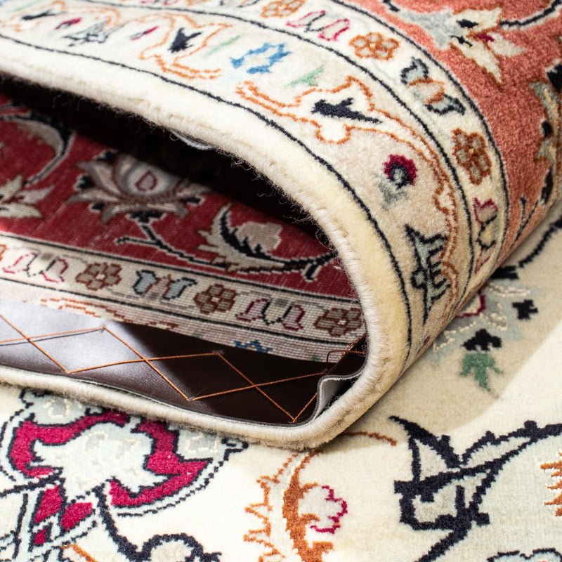 Perzisch tapijt - Tabriz - Royal - 201 x 156 cm - beige