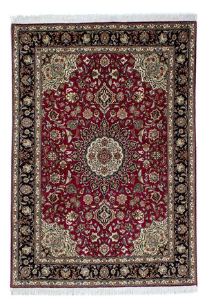 Perzisch tapijt - Tabriz - Royal - 213 x 152 cm - donkerrood