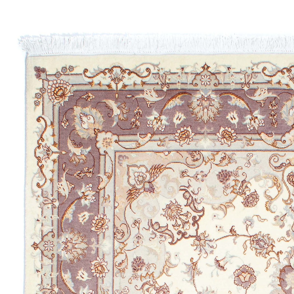 Perzisch tapijt - Tabriz - Royal - 236 x 169 cm - beige