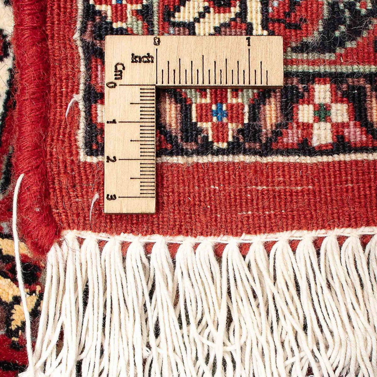 Perzisch tapijt - Bijar - 233 x 140 cm - donkerrood