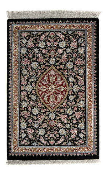 Qom Tapijt 57x89cm - Perzisch tapijt