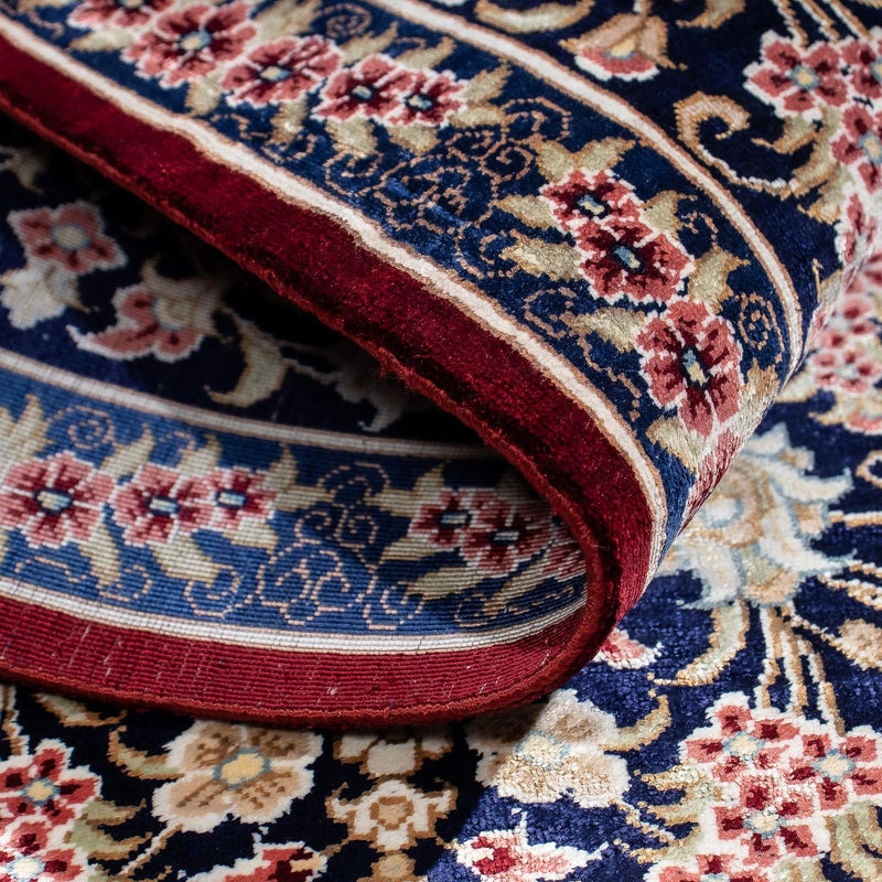 Perzisch tapijt - Ghom - 82 x 57 cm - donkerrood