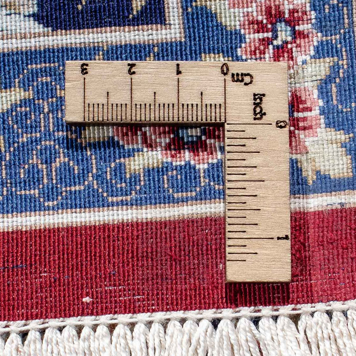 Perzisch tapijt - Ghom - 82 x 57 cm - donkerrood