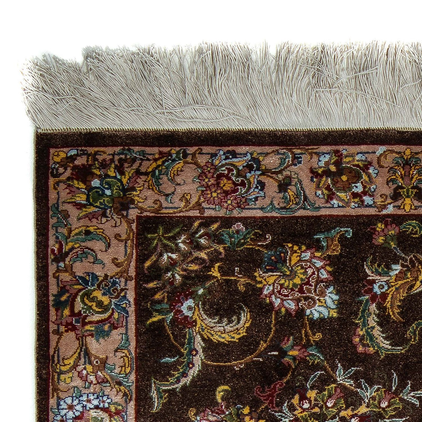 Ghom Tapijt 86x60cm - Perzisch tapijt