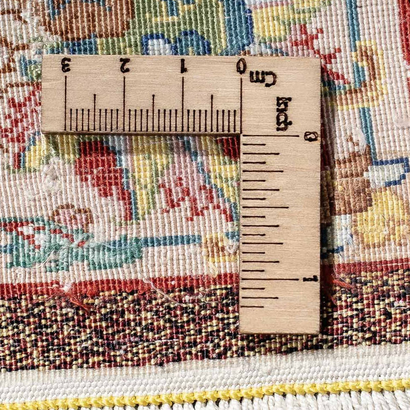 Perzisch tapijt - Ghom - 86 x 60 cm - bruin