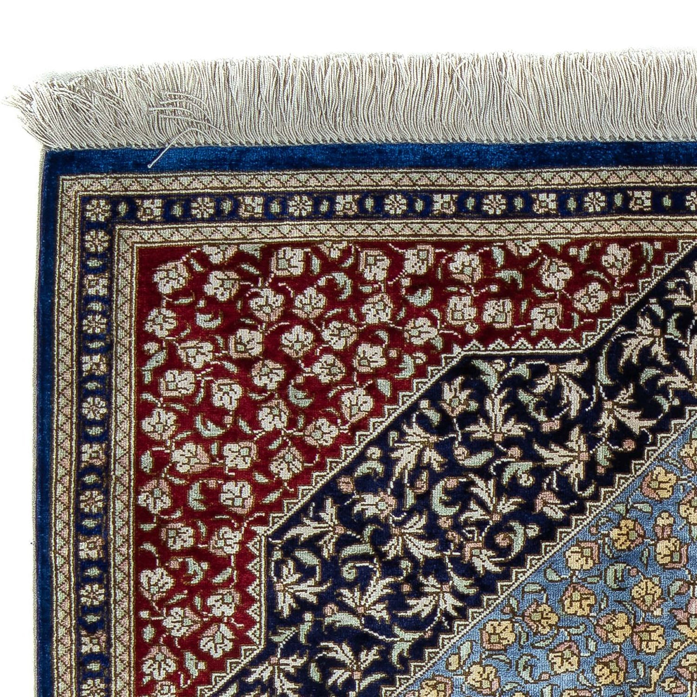 Qom Tapijt 84x60cm - Perzisch tapijt