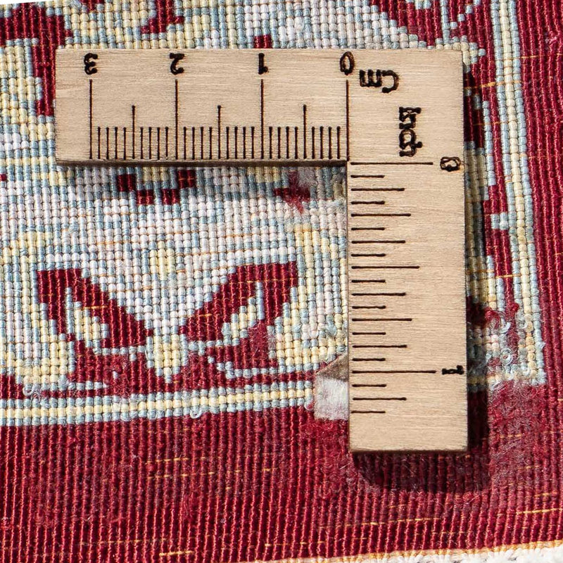 Perzisch tapijt - Ghom - 78 x 54 cm - donkerrood