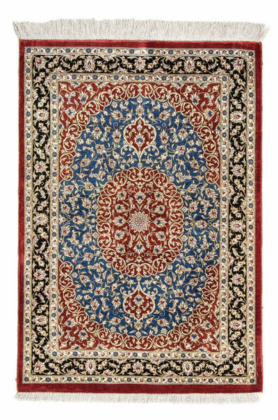 Qom Tapijt 55x81cm - Perzisch tapijt