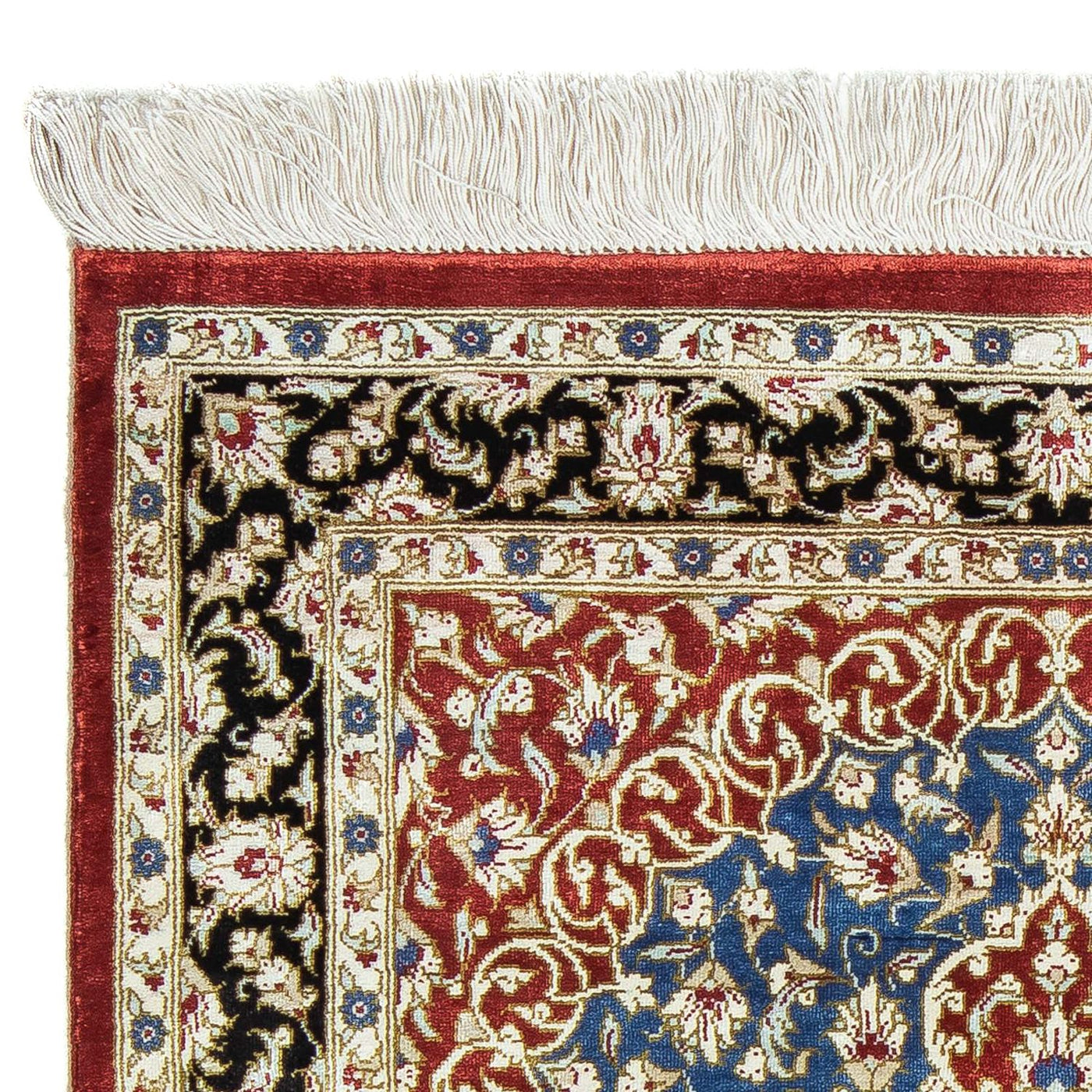 Ghom Tapijt 81x55cm - Perzisch tapijt