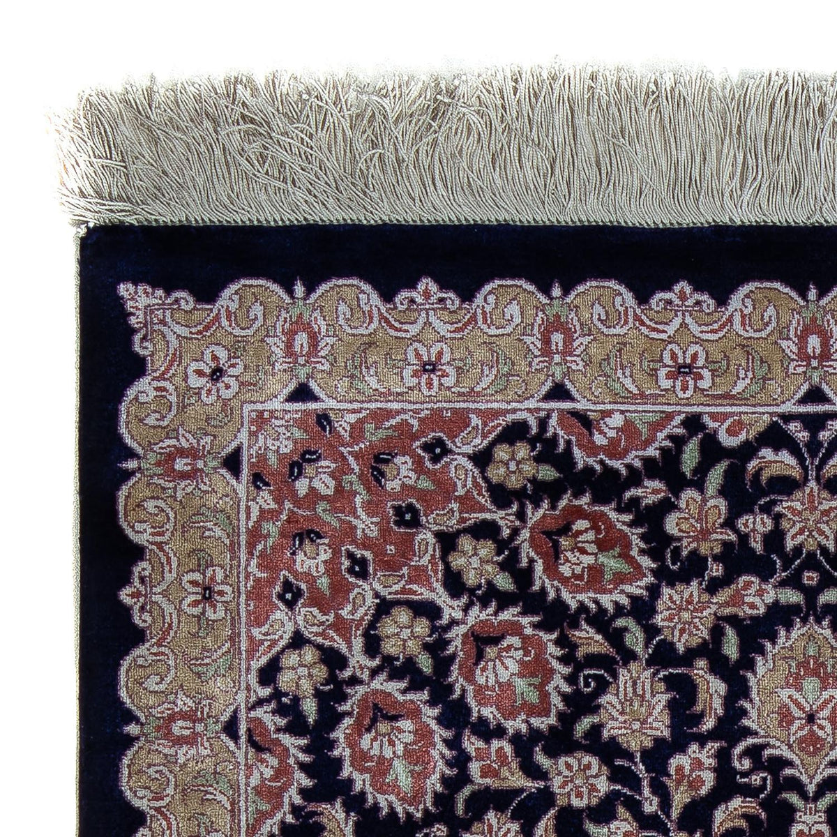 Qom Tapijt 56x80cm - Perzisch tapijt
