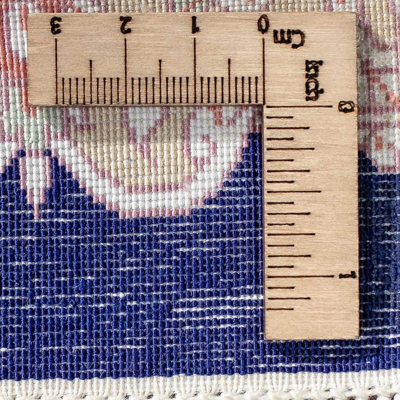 Perzisch tapijt - Ghom - 80 x 56 cm - donkerblauw