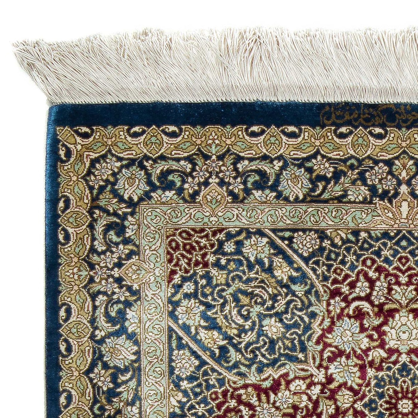 Qom Tapijt 92x61cm - Perzisch tapijt