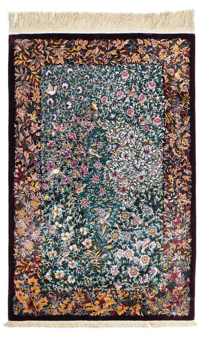 Qom Tapijt 78x120cm - Perzisch tapijt