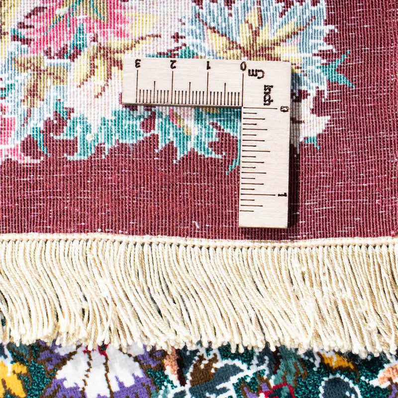 Perzisch tapijt - Ghom - 120 x 78 cm - donkerrood