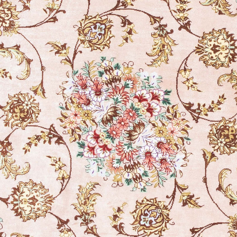 Perzisch tapijt - Ghom - 123 x 80 cm - beige