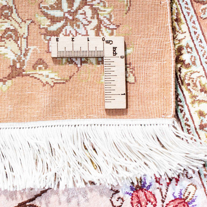 Perzisch tapijt - Ghom - 123 x 80 cm - beige