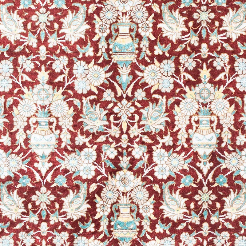 Perzisch tapijt - Ghom - 119 x 76 cm - donkerrood