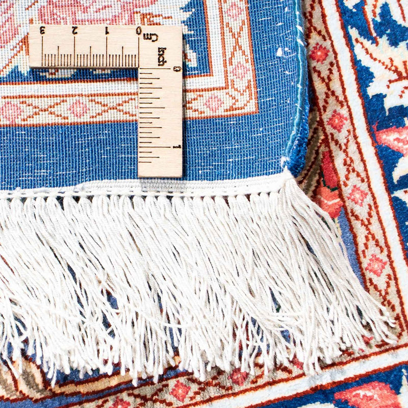 Perzisch tapijt - Ghom - 119 x 77 cm - donkerblauw