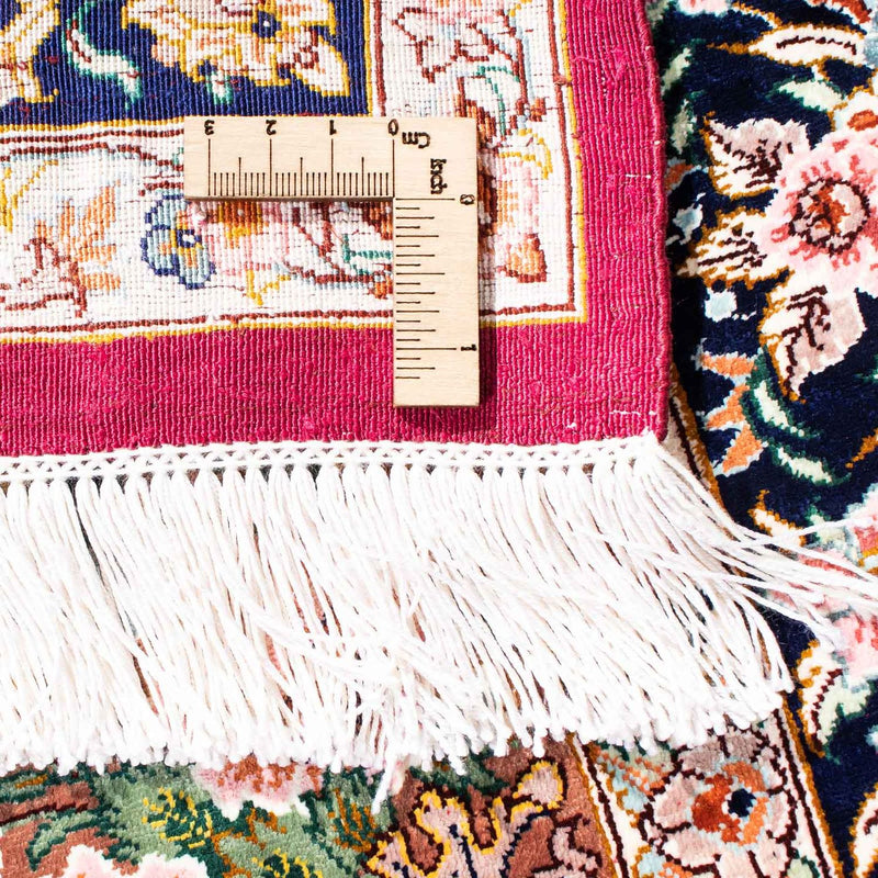 Perzisch tapijt - Ghom - 119 x 79 cm - donkerrood