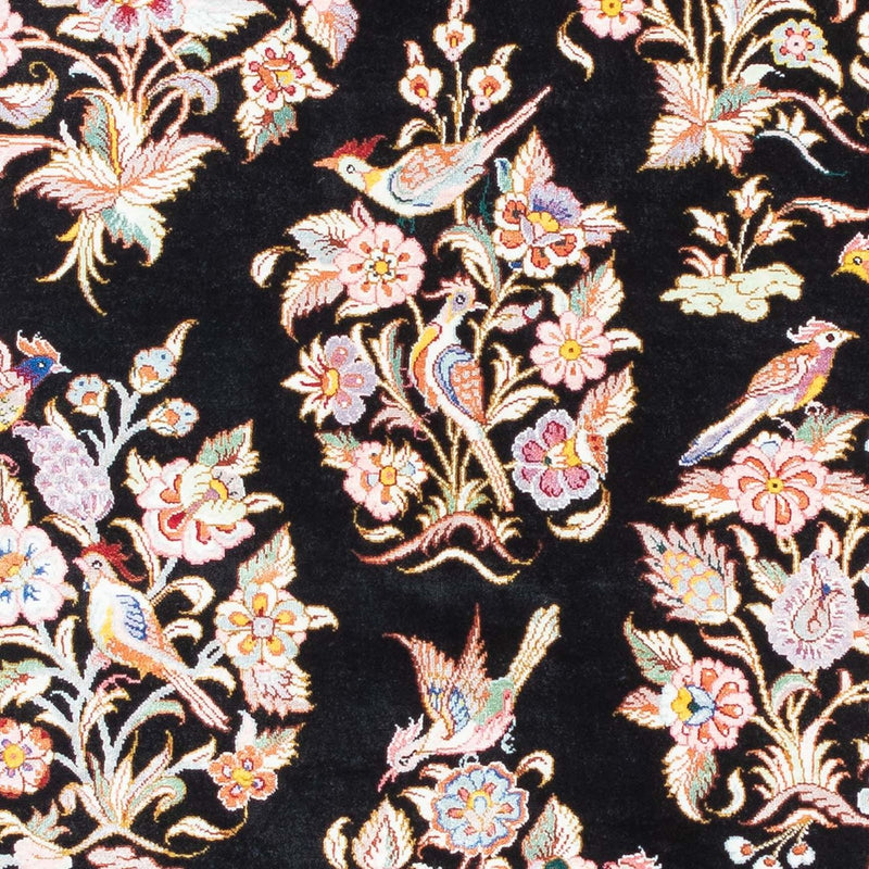 Perzisch tapijt - Ghom - 118 x 77 cm - donkerrood