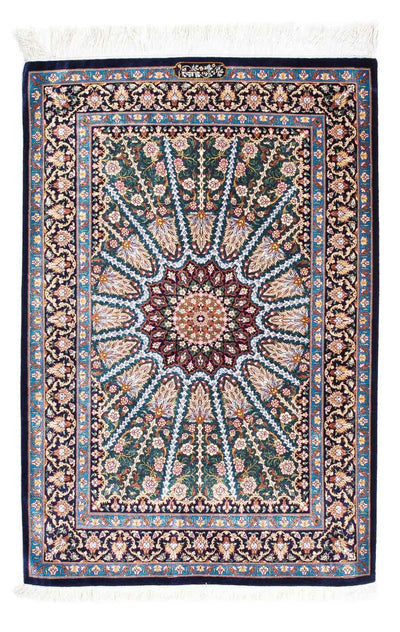 Qom Tapijt 81x121cm - Perzisch tapijt
